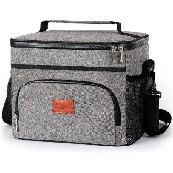 Large Lunch Box for Men Women, 40 Can/24L Cooler Bags Insulated Tote